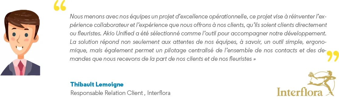 Verbatim Interflora FR