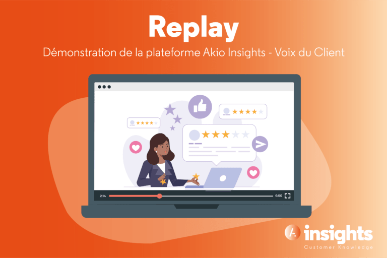 Replay Webinar Akio Insights Voix du client