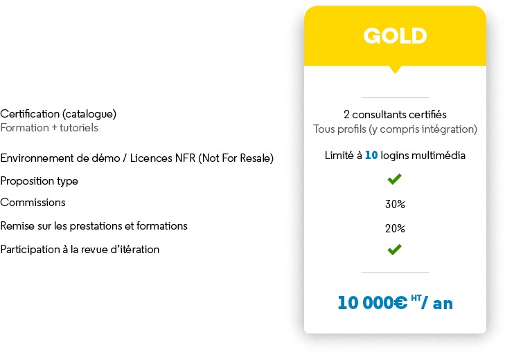 tableau partenaires GOLD